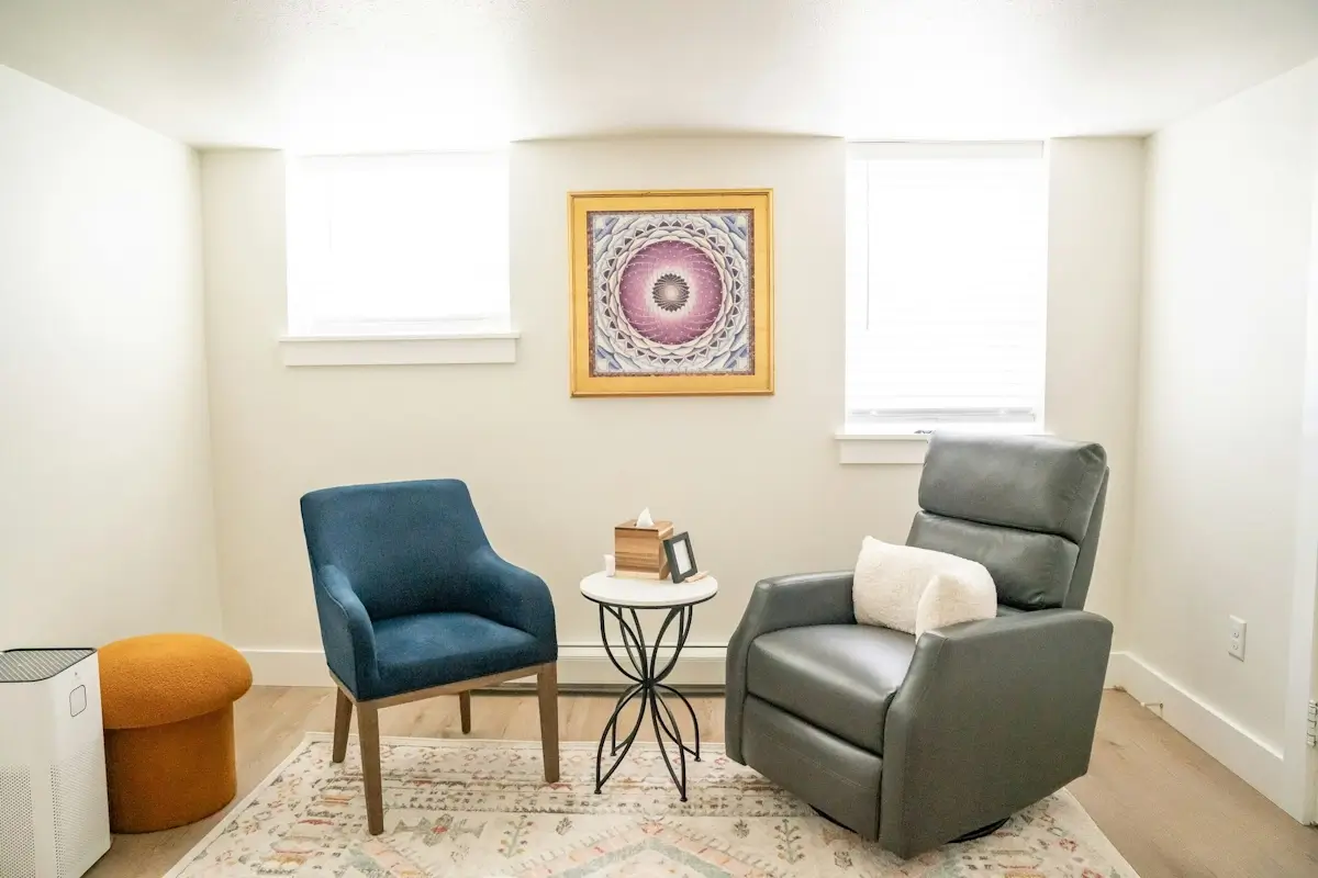 Underground sanctuary individual therapy rental room